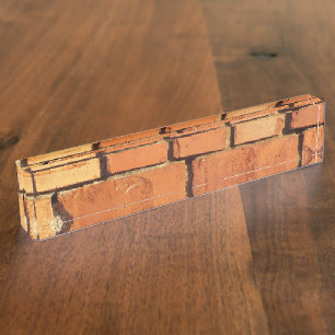stone desk name plate