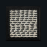 Stone - Drops Gift Box<br><div class="desc">Stone VI by Chariklia Zarris. Pattern with repeating tear-drop like shapes.</div>
