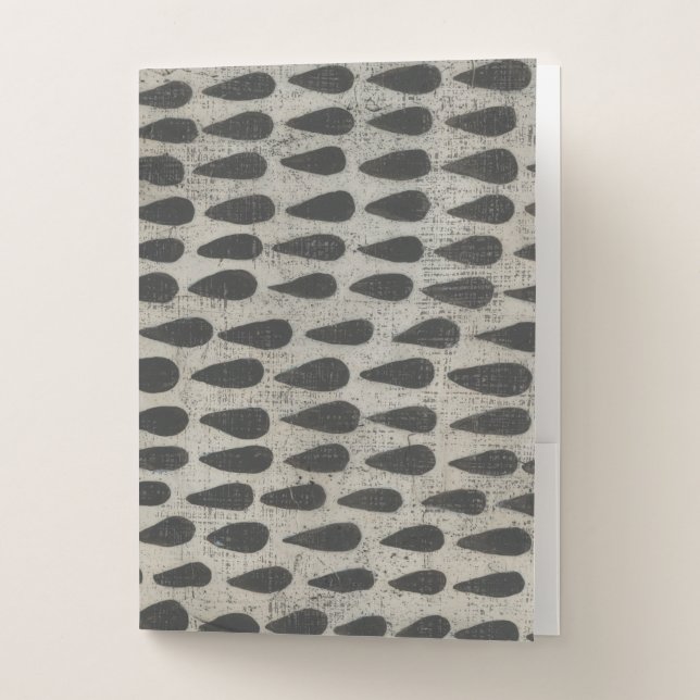 Stone - Drops Pocket Folder (Front)