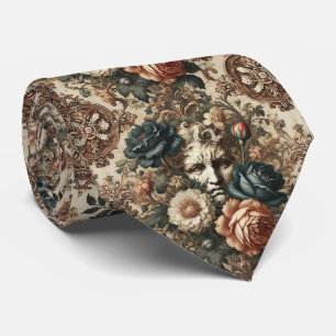 Stone Faces & Tired Nights – Gothic Victorian Neck Tie