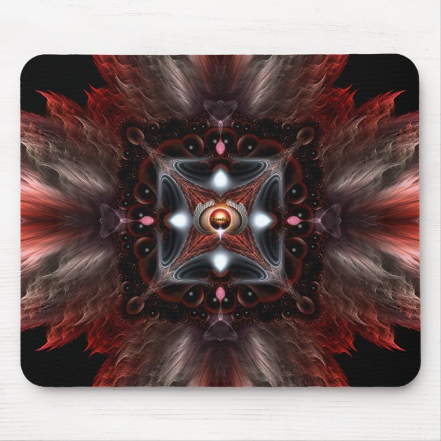 Stone Fire Flare Mouse Pad (Front)