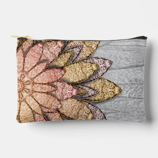 Stone Flowers Accessory Pouch