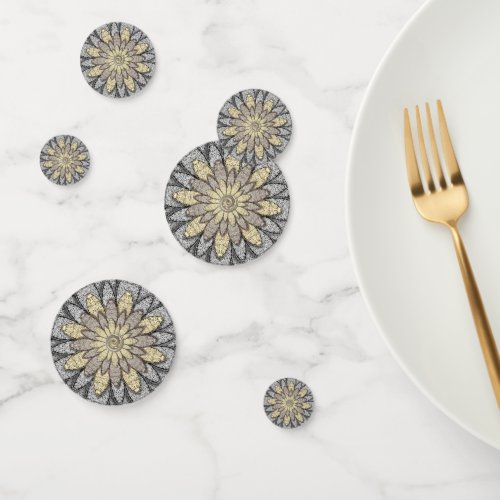 Stone Flowers Confetti