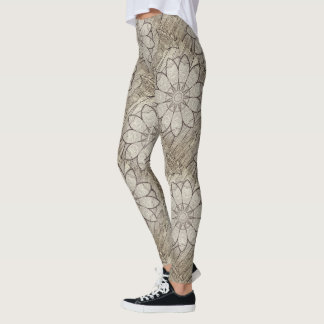 Stone Flowers Leggings