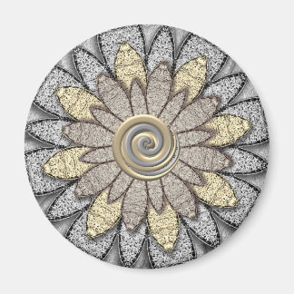 Stone Flowers Magnet