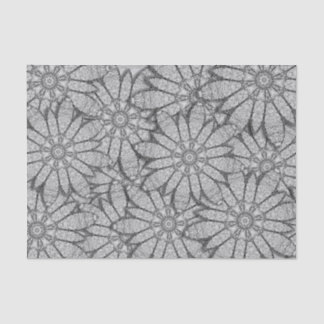 Stone Flowers Tissue Paper
