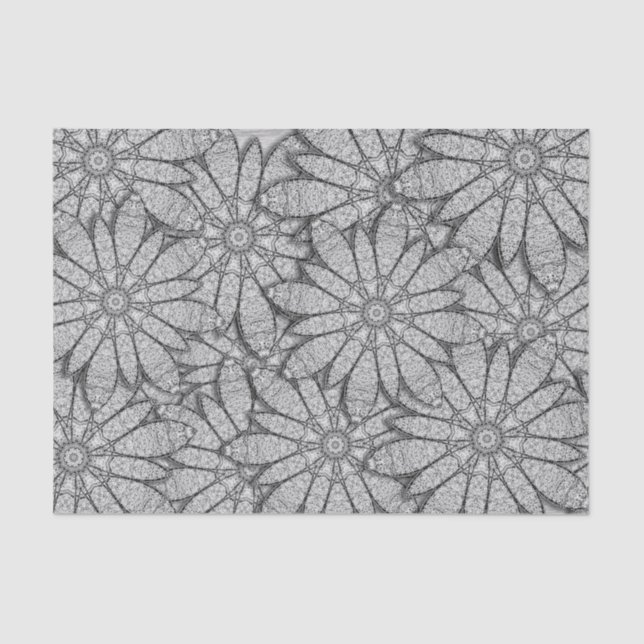Stone Flowers Tissue Paper (Front)