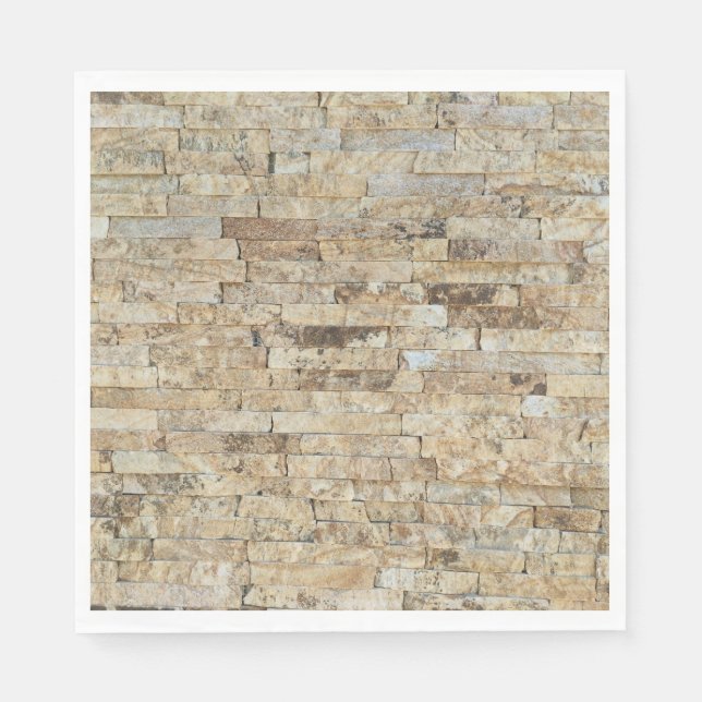 Stone geometric pattern napkins (Front)