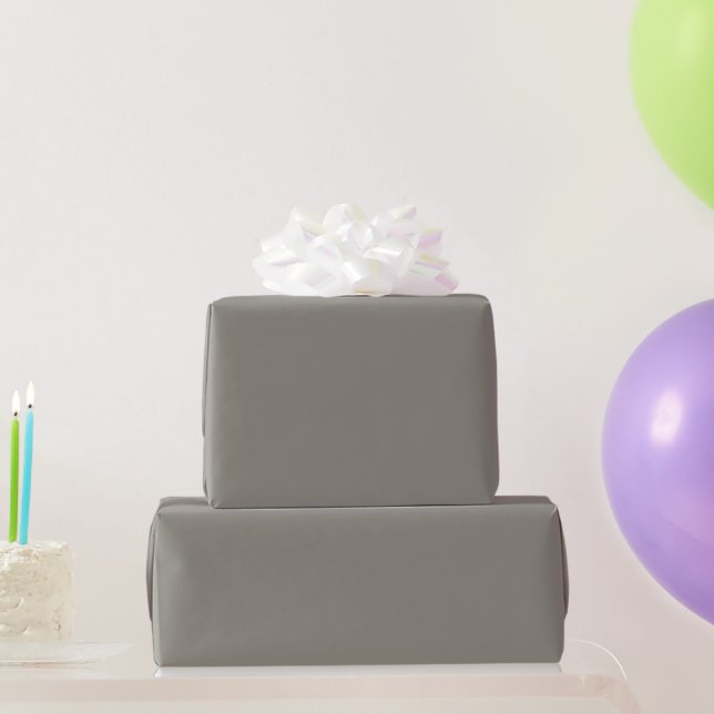 Stone Gray Wrapping Paper (Party Gifts)
