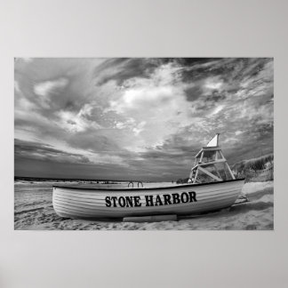 Stone Harbor Beach, NJ Poster