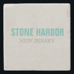 Stone Harbor New Jersey Beach Style Coaster<br><div class="desc">Enjoy our Stone Harbor,  NJ beach style coasters.</div>