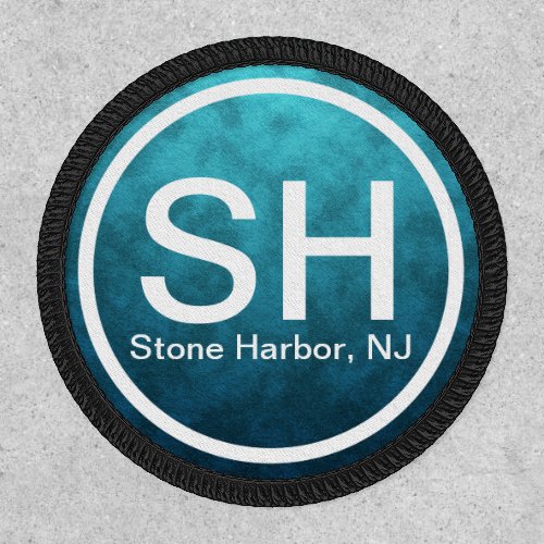 Stone Harbor New Jersey SH NJ Beach Tag Patch
