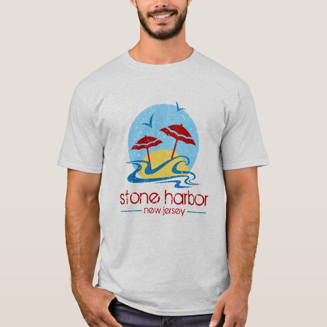 Stone Harbor New Jersey T-shirt (Front)