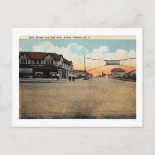 Stone Harbor, New Jersey Vintage Postcard