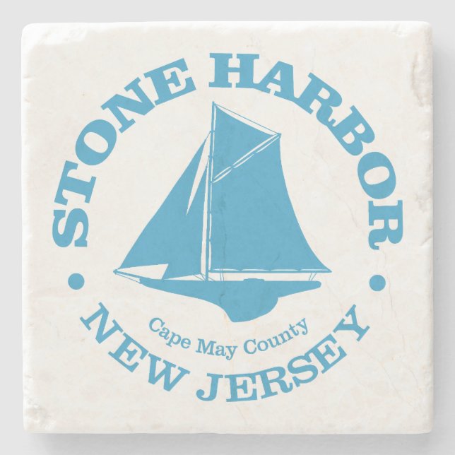 Stone Harbor (sloop) Coaster (Front)
