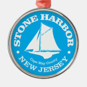 Stone Harbor (sloop) Metal Ornament