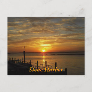 Stone Harbor Sunset Postcard