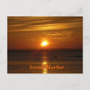 Stone Harbor Sunset Postcard
