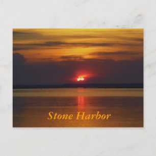 Stone Harbor Sunset Postcard