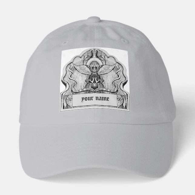 Stone Head Angel  Hat (Front)