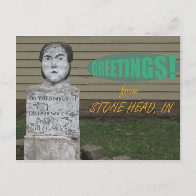Stone Head, IN Postcard (Front)