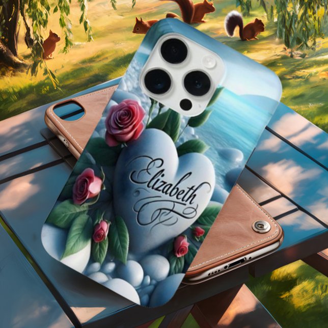 Stone Heart by the Lake Case-Mate iPhone Case (Creator Uploaded)