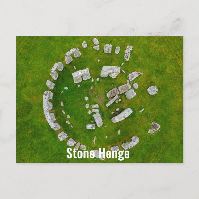 Stone Henge Post Card (Front)
