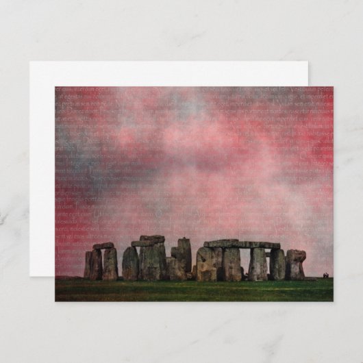 Stone Henge Textural (Front/Back)