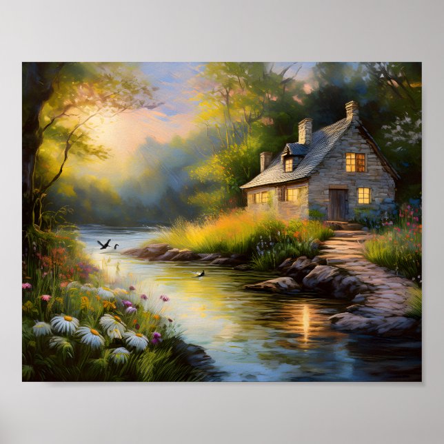 Stone House on the River 1 Poster (Front)