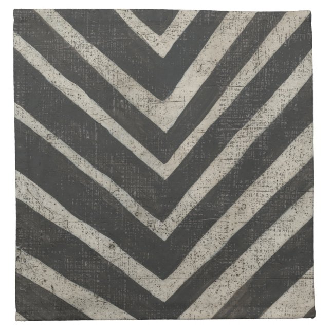 Stone - Lines Cloth Napkin (Front)