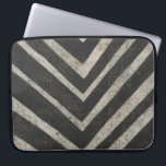 Stone - Lines Laptop Sleeve<br><div class="desc">Stone IX by Chariklia Zarris. Pattern with repeating lines.</div>