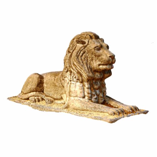 Stone Lion Cutout
