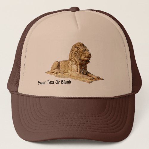 Stone Lion Trucker Hat