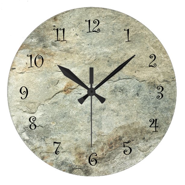 Stone Wall Clocks | Zazzle