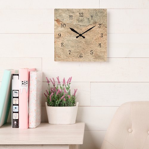 Stone Look Kitchen Wall Clocks