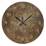 Natural Stone Wall Clock | Zazzle