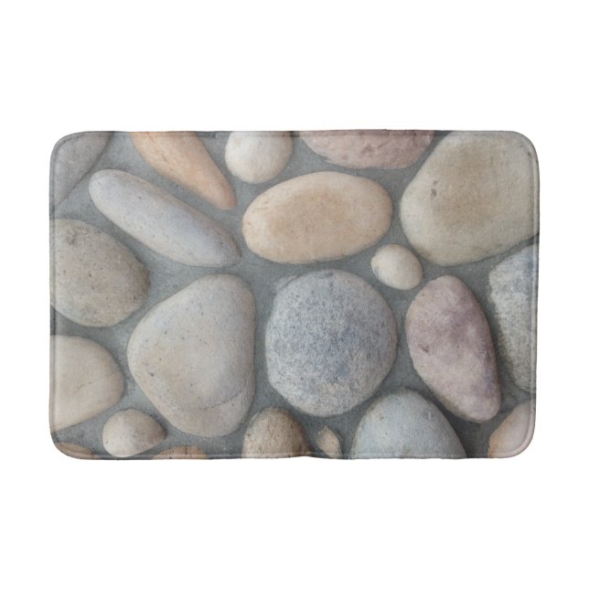 Stone look masonary bath mat (Front)