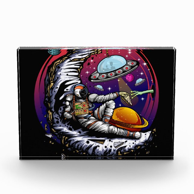Stone Magnet Acrylic Award (Front)