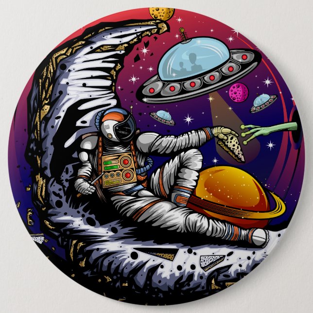 Stone Magnet Button (Front)