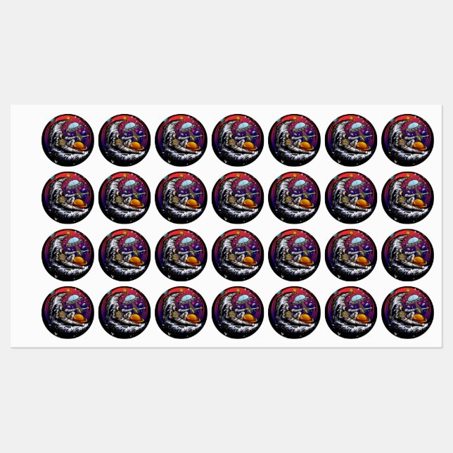 Stone Magnet Labels (Sheet)