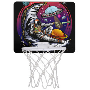 Stone Magnet Mini Basketball Hoop
