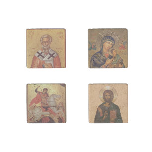 Stone Magnet religious orthodox icon