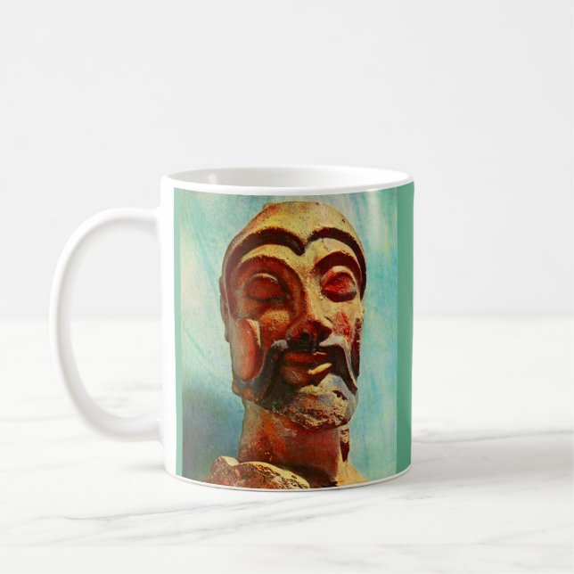 stone man coffee mug (Left)
