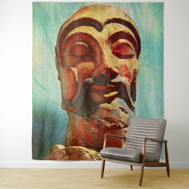 stone man tapestry (In Situ)