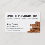 Stone Masonry Business Cards at Zazzle