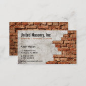 Stone Masonry business cards (Front/Back)
