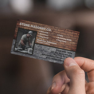 Stone Masonry Company Business Card