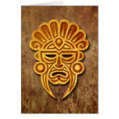 Stone Mayan Mask (Front)