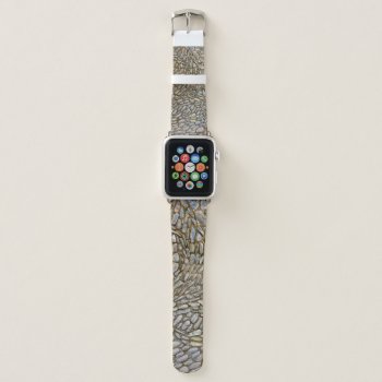 Stone Mosaic Apple Watch Band by ICandiPhoto at Zazzle