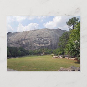 Stone Mountain Carving Stone Mountain Georgia 3 Postcard by teknogeek at Zazzle